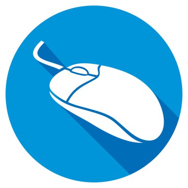 Bilgisayar Fare Düz Simgesi