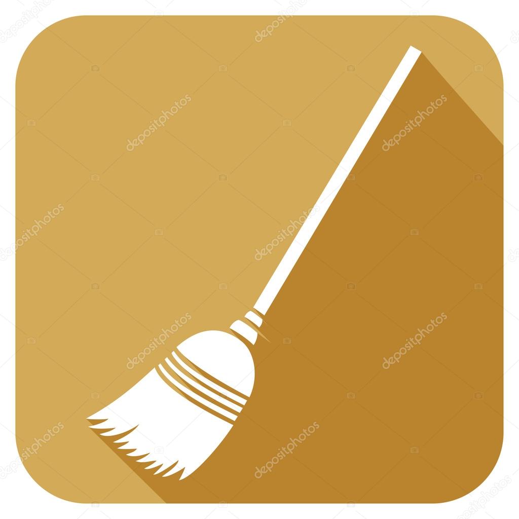 broom flat icon