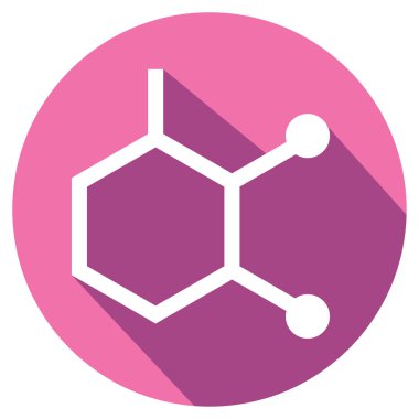 soyut moleküler yapıları simgesi