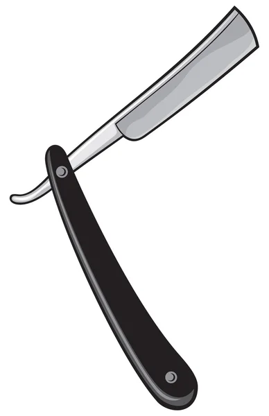 Rakning rakkniv kniv — Stock vektor