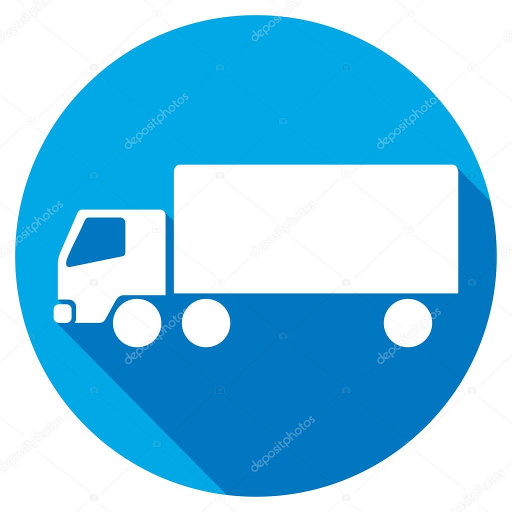 truck flat icon