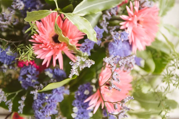 Laboratorio Fiori Composizioni Floreali Fresche — Foto Stock