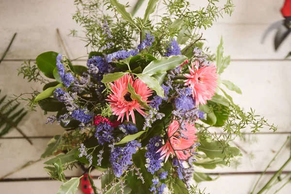 Atelier Fleurs Arrangements Fleurs Fraîches — Photo