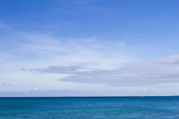 Mar tropical y cielo — Foto de Stock