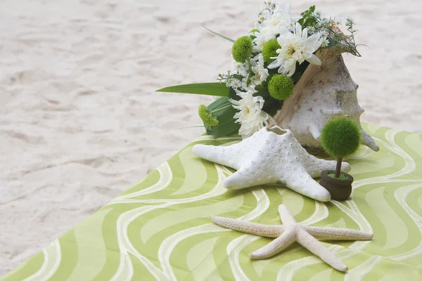 Peça central da mesa. decoração de mesa de casamento — Fotografia de Stock