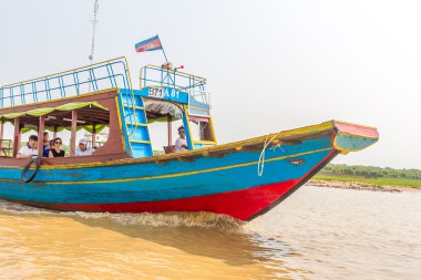 Kampong, Siem Reap, Kamboçya Şubat, 27 2015: Tanımsız bilgisiyle