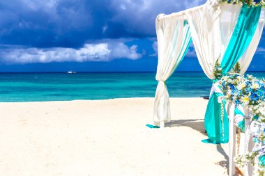 plaj düğün mekanı, düğün Kur, cabana, kemer, çardak