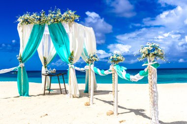 plaj düğün mekanı, düğün Kur, cabana, kemer, çardak