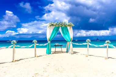 plaj düğün mekanı, düğün Kur, cabana, kemer, çardak 