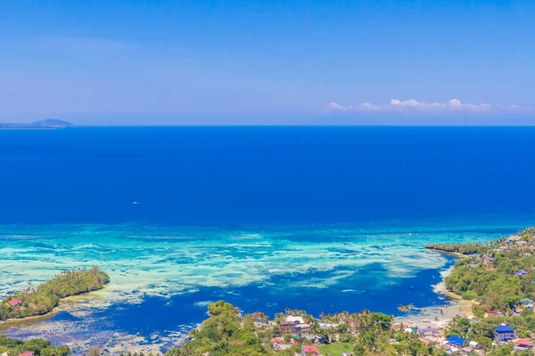 Antenni näkymä Boracay saari, Filippiinit — kuvapankkivalokuva