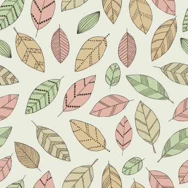 Kaliteli yaprak eskiziyle kusursuz karalama deseni. Tasarım arımlı tebrik kartları ve düğün davetiyeleri, doğum günü, anneler günü ve diğer mevsimsel sonbahar, bahar, yaz tatilleri.