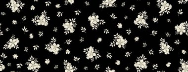 Yaprak dalları ve El Karalamalı Yazı Bitkileri afişi. Kusursuz desen. Yaratıcı minimalist soyut sanat geçmişi. Duvar dekorasyonu, kartpostal, poster ya da broşür tasarla