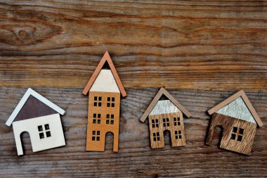 ev ahşap arka plan üzerinde