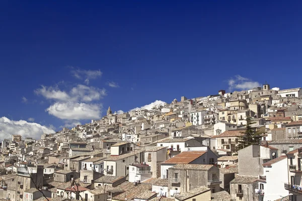 Prizzi, pequeña ciudad de Sicilia —  Fotos de Stock