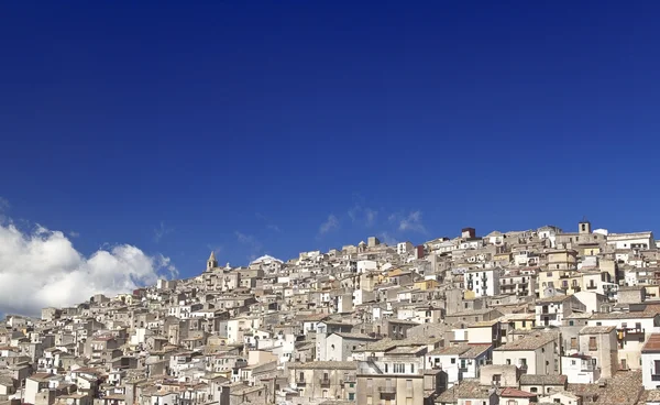 Prizzi, pequeña ciudad de Sicilia —  Fotos de Stock