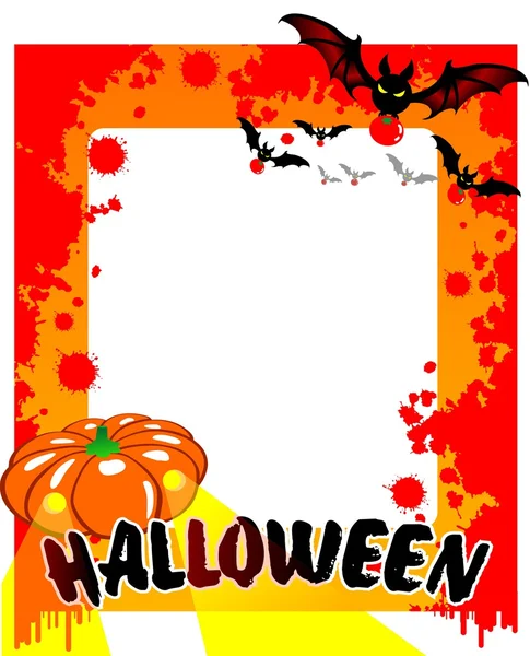 Szczęśliwego plakatu halloween — Wektor stockowy