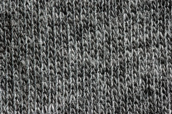 Tissu Gris Texture Fond Macro Vue Dessus — Photo