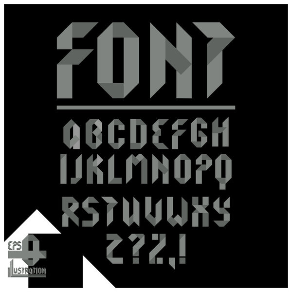 Геометрический алфавит
.