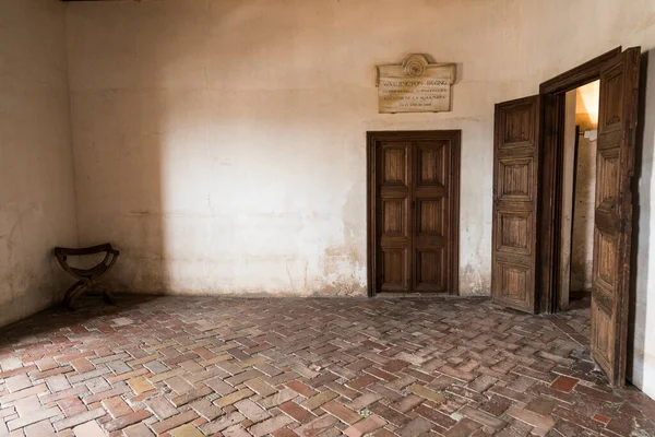 Sala Que Alojó Washington Irving Durante Estancia Alhambra Granada Que — Foto de Stock