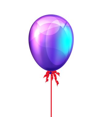 Parti balon. Vektör çizim