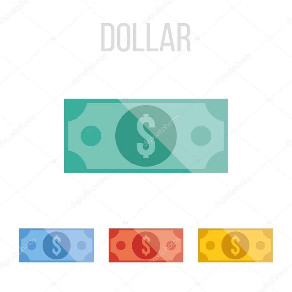 Vector dollar icons