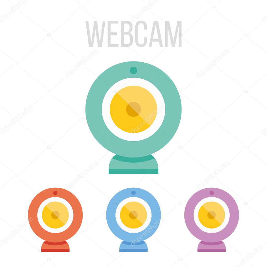 Vector webcam icons
