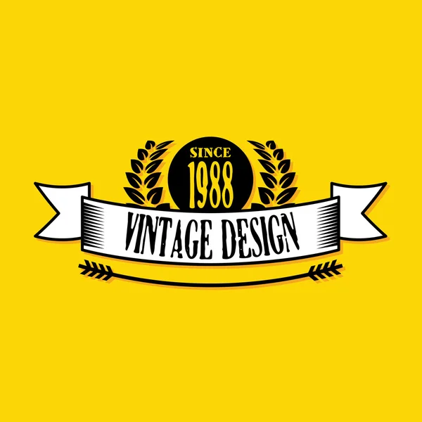 Insignia Vintage 2 — Archivo Imágenes Vectoriales