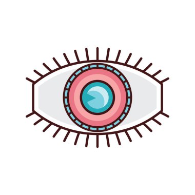 Göz logo tasarım şablonu