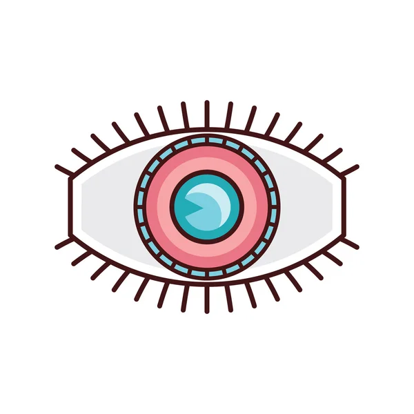 Plantilla de diseño logo Eye — Archivo Imágenes Vectoriales