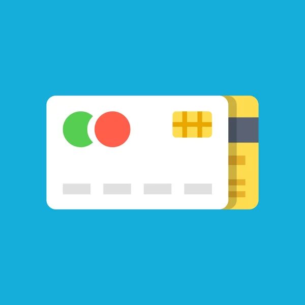 Vector creditcards pictogram — Stockvector