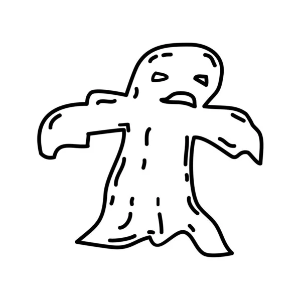 Ікона Духів Doodle Рука Намальована Або Чорний Контур Стиль Піктограми — стоковий вектор