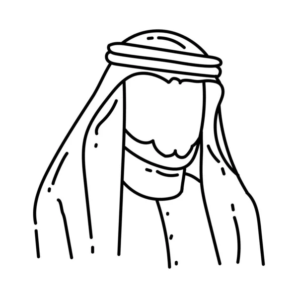Рамадан Мубаррок Activity Hand Drawn Icon Set Vector — стоковий вектор