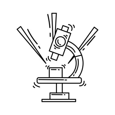 E-ticaret araştırma ikonu. El çizilmiş simge seti, taslak siyah, karalama simgesi, vektör simgesi tasarımı.