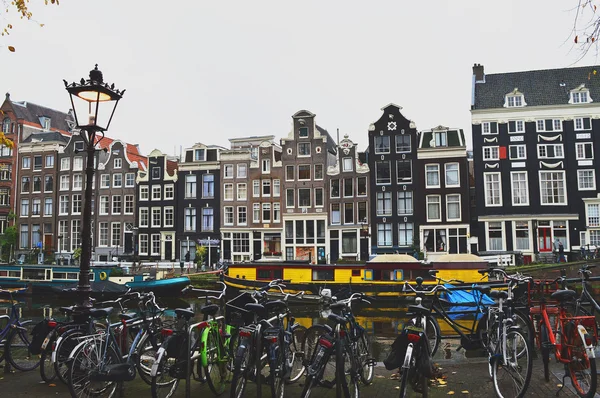 Imagens de Amsterdam City nos Países Baixos — Fotografia de Stock