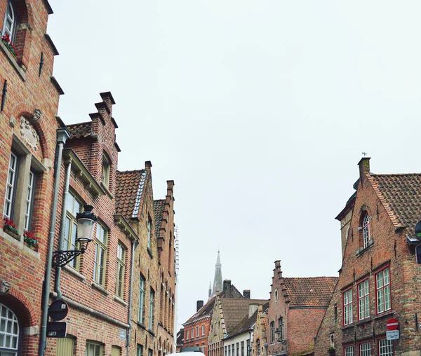 Maravilhoso e fada Brugge na Bélgica — Fotografia de Stock