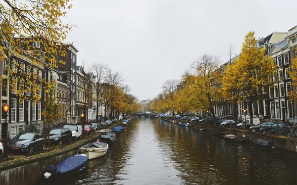Imagens de Amsterdam City nos Países Baixos — Fotografia de Stock