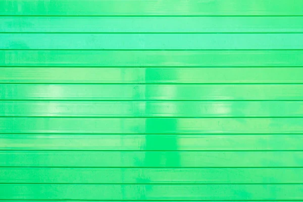 Háttér Textúra Zöld Fém Redőny — Stock Fotó