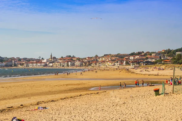 Plage Américaine Dans Ville Nigran Été — Photo