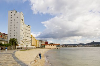 Vilagarcia de Arousa Compostela beach