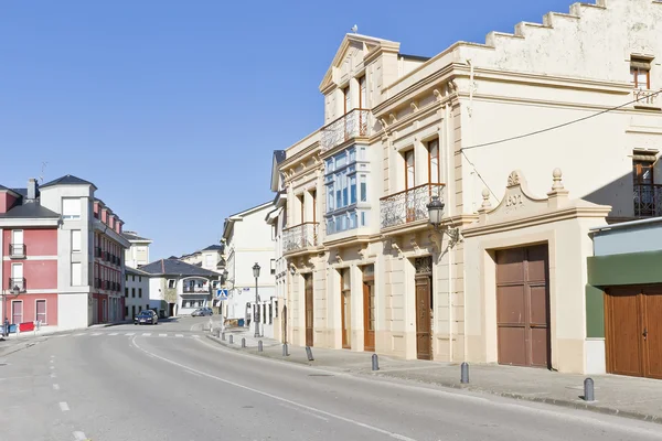 Tapia de Casariego Caddesi — Stok fotoğraf