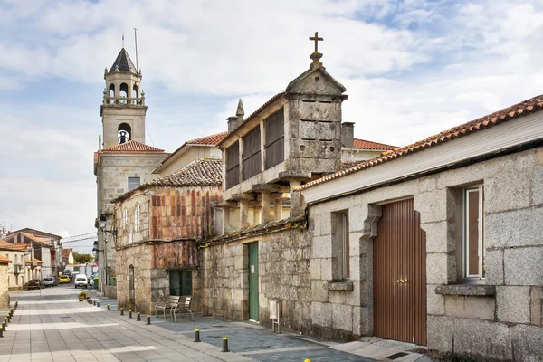 Priorato straat aan Vilanova de Arousa — Stockfoto