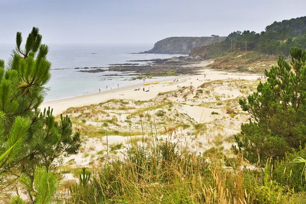 Grande praia na aldeia de Nooalla — Fotografia de Stock