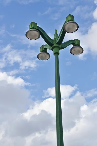 Four arms lamppost — Stock Photo, Image