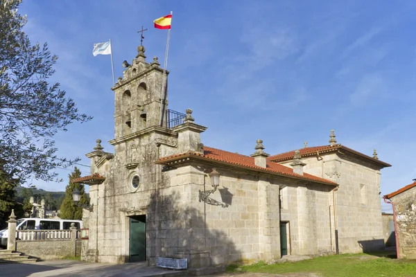 San Esteban church in Arbo — Stock Photo, Image