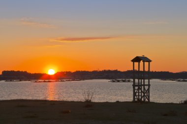 Cankurtaran Kulesi gün batımında