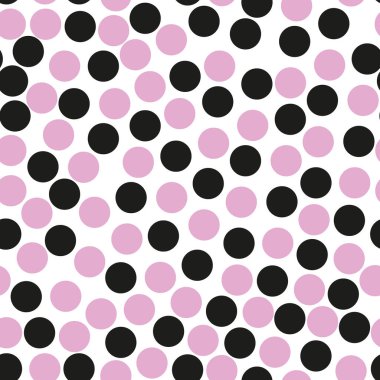 Beyaz arka planda pembe daire dikişleri Eps 10