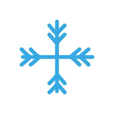 Kar Tanesi Vektörü Noel Simgesi Kar beyaz arka planda izole edildi