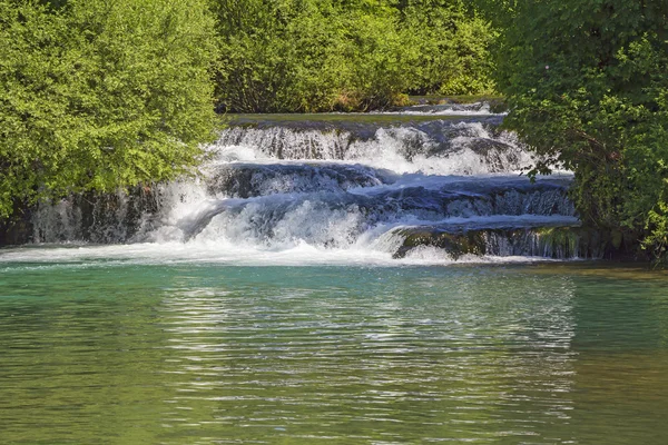 Rastoke vattenfall, Kroatien, 4k video — Stockfoto