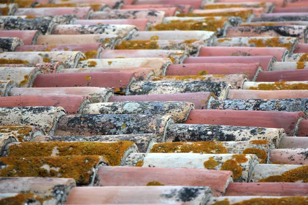 Old roof tiles — Stock Photo, Image