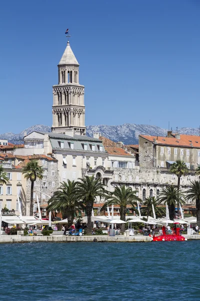 Panoramatický pohled na Split Chorvatsko — Stock fotografie